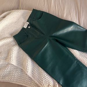 Aritizia Melina Wilfred Leather Pants